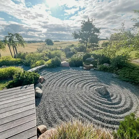 Wooden House With Zen Garden Near Boltenhagen * Moor-Rolofshagen