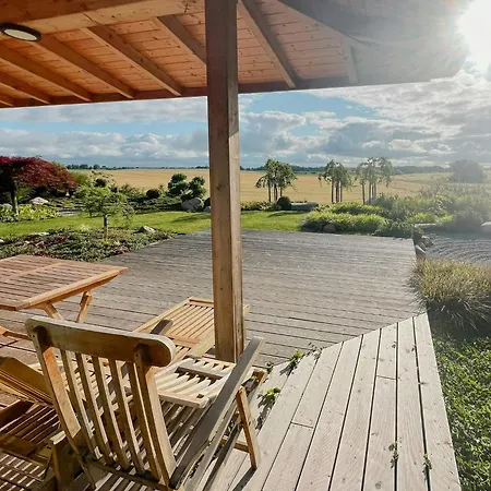 Wooden House With Zen Garden Near Boltenhagen بيت للعطل Moor-Rolofshagen