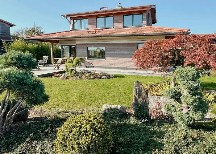 Wooden House With Zen Garden Near Boltenhagen